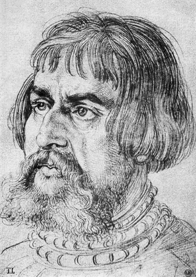 Portrait of Lucas Cranach the Elder Albrecht Durer